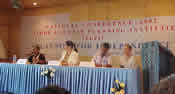 当选总统古斯芒和政府总理阿卡提瑞出席于2002.5.1.召开的东帝汶第二届规划会议